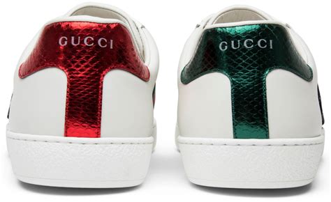 gucci ace diamond snake|Gucci snakeskin shoes.